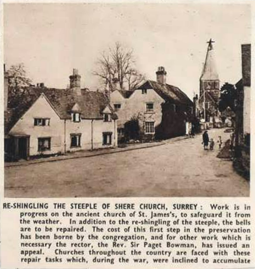 Photo of Shere, the Village 1958